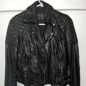 ALL SAINTS Women’s Walker Leather Jacket
